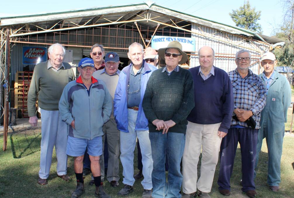 ON THE HUNT: The members of Moree Men's Shed are looking for a new home and hope the community might be able to support them.
