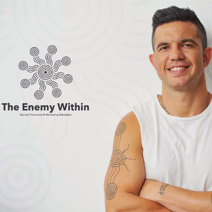 Professional boxer, former NRL player, motivational speaker and author Joe Williams will present his Enemy Within Workshop in Moree for National Children's Mental Health Awareness Day on Thursday, May 9.