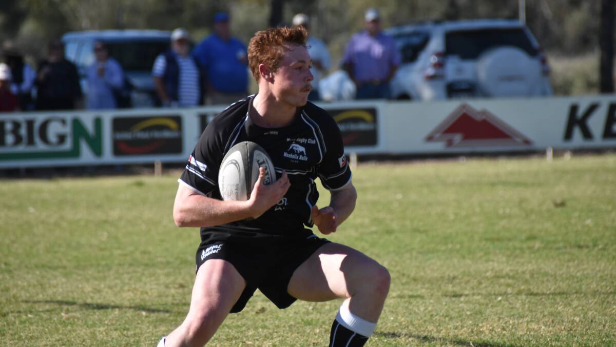 Mitch Adams in action for the Bulls last year.