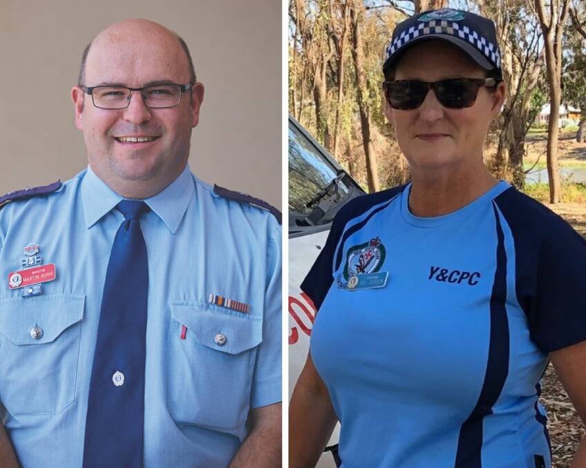 Moree's Inspector Martin Burke and Senior Constable Mel Robson were both finalists in the 2019 Rotary Police Officer of the Year Awards.