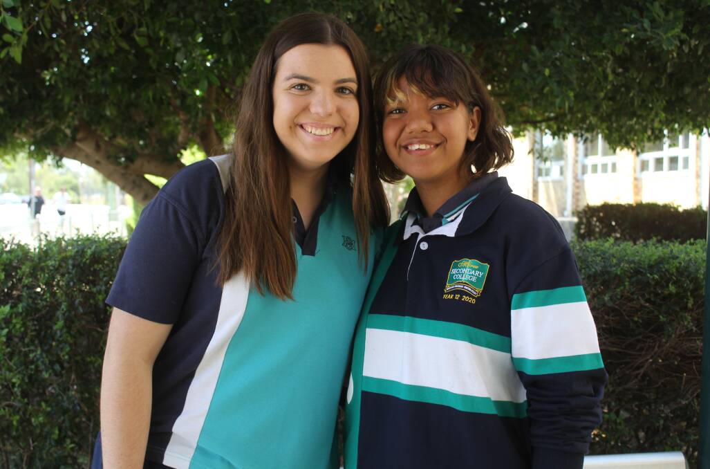 Grace Carter (representing Moree-on-Gwydir Rotary Club) and Alyssa Duncan (representing Moree Rotary Club) will be competing at the regional public speaking competition in Warialda next month.