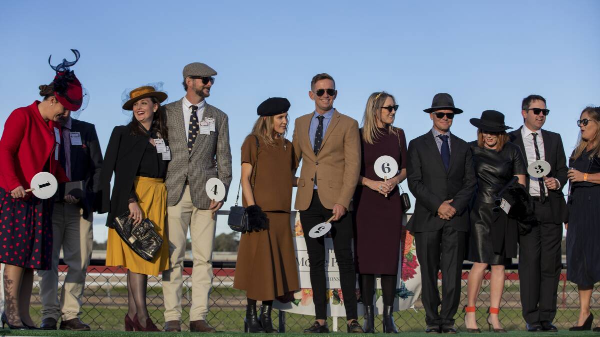 A line up of last year's most stylish, including judges Toy Barwick and Sarah Kirkby.