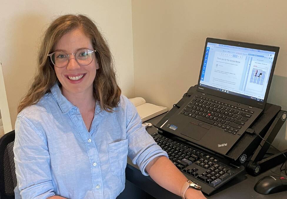 FAREWELL: Senior journalist Sophie Harris has filed her final story for the Moree Champion.