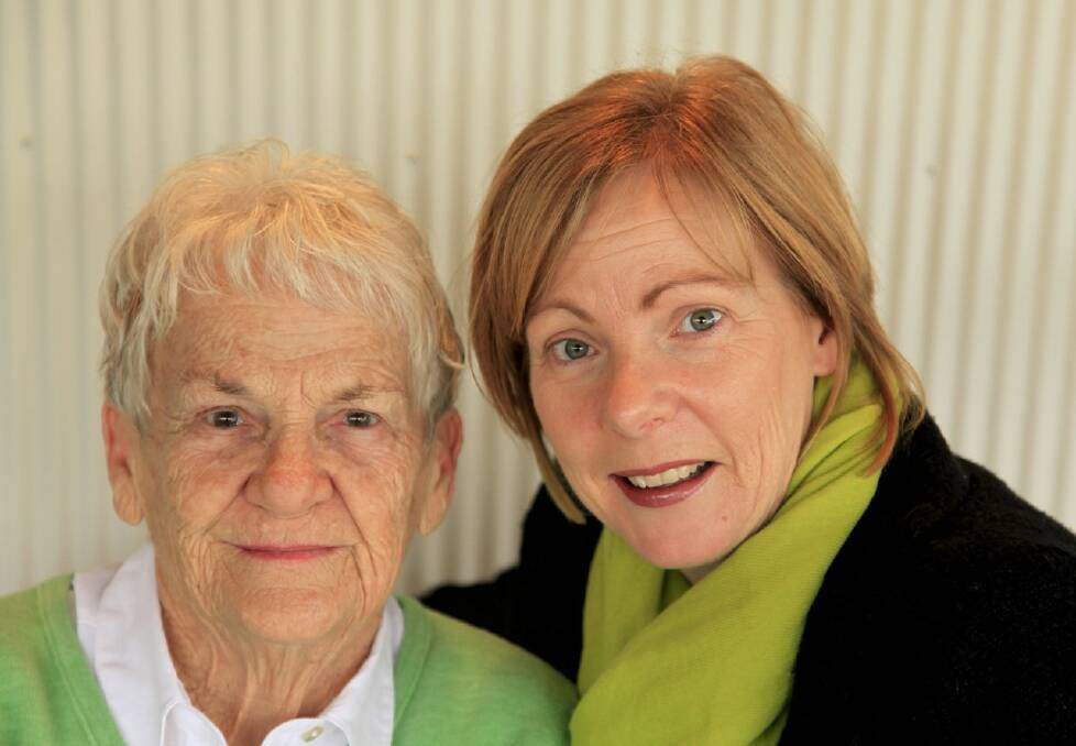RIP: The late June Atkins pictured with her daughter Kelly. Photo: supplied
