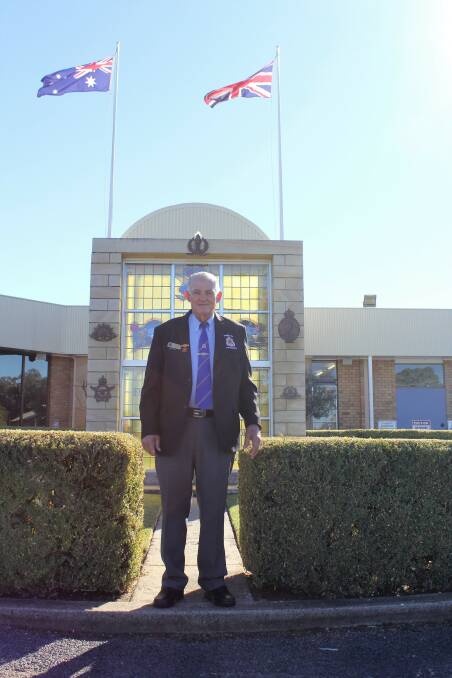 HONOUR: Moree RSL sub-branch president and North West National Servicemen's Association sub-branch president Reg Jamieson was thrilled to be awarded an Order of Australia Medal (OAM).