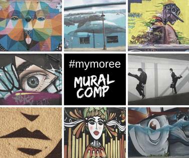 Some inspiration for the My Moree Mural Competition.