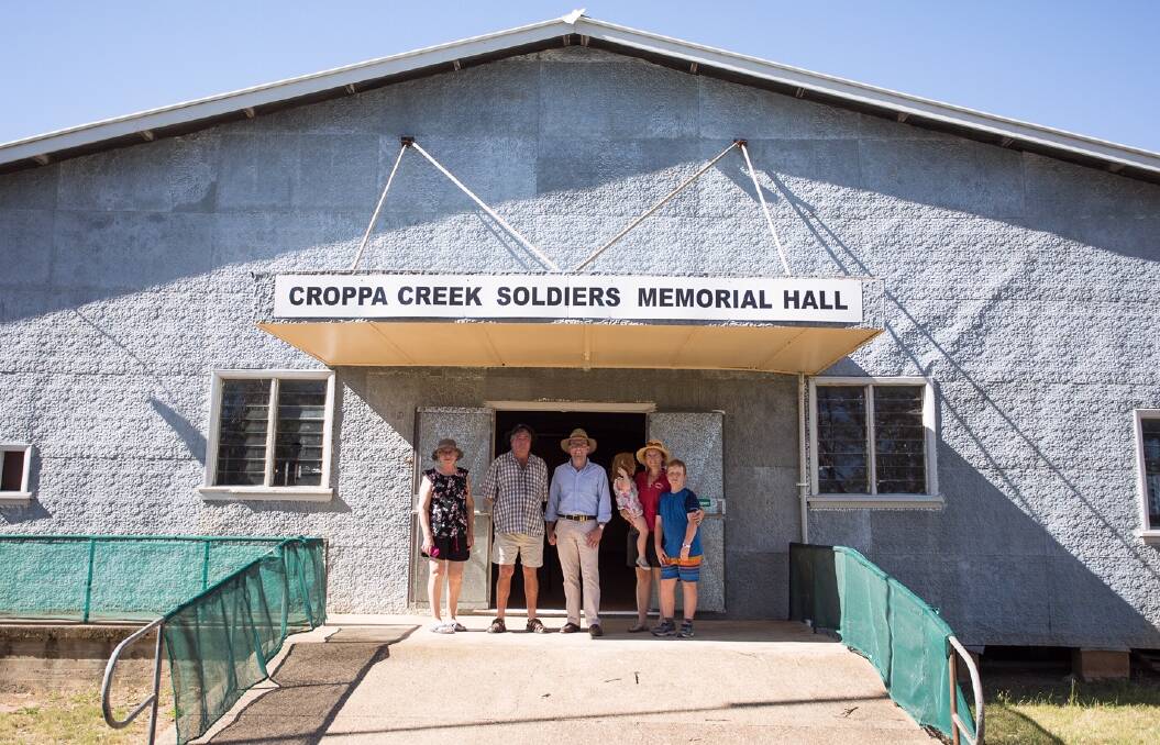 The Croppa Creek Hall upgrade was one of the projects to receive funding under round two of the Stronger Country Communities Fund.