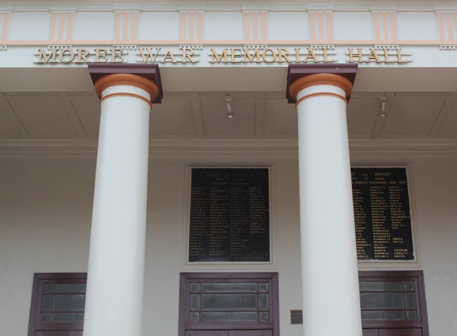 Moree Plains Shire Council is calling on submissions to update the Honour Roll at Moree Memorial Hall.