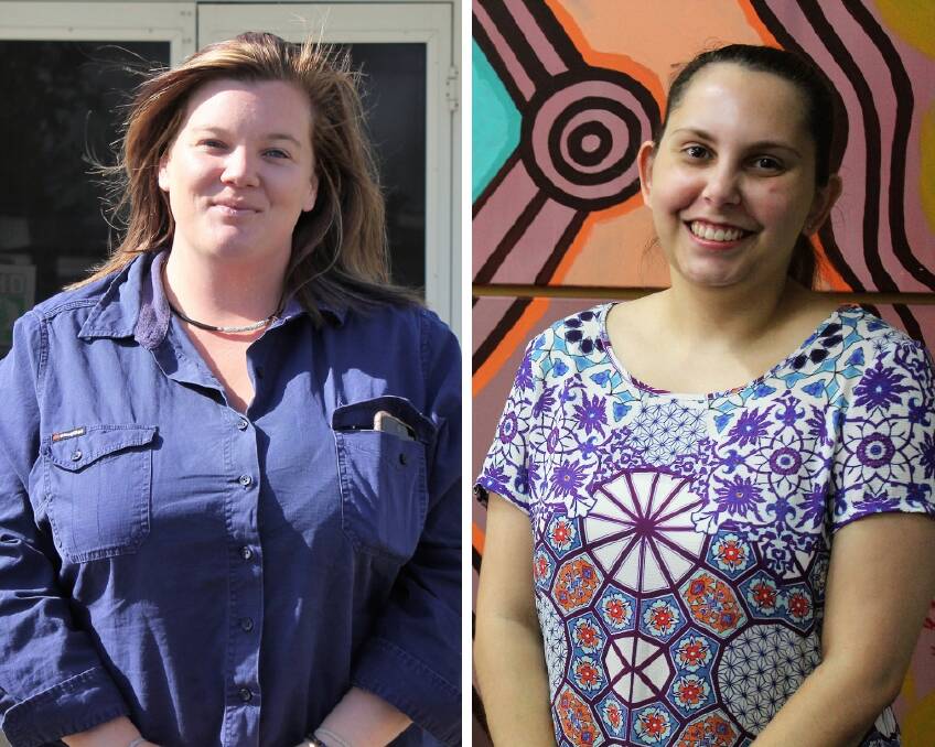 YOUNG ACHIEVERS: Bree Pring and Jessica Duncan have been named semi-finalists in the 2019 NSW/ACT Young Achiever Awards.