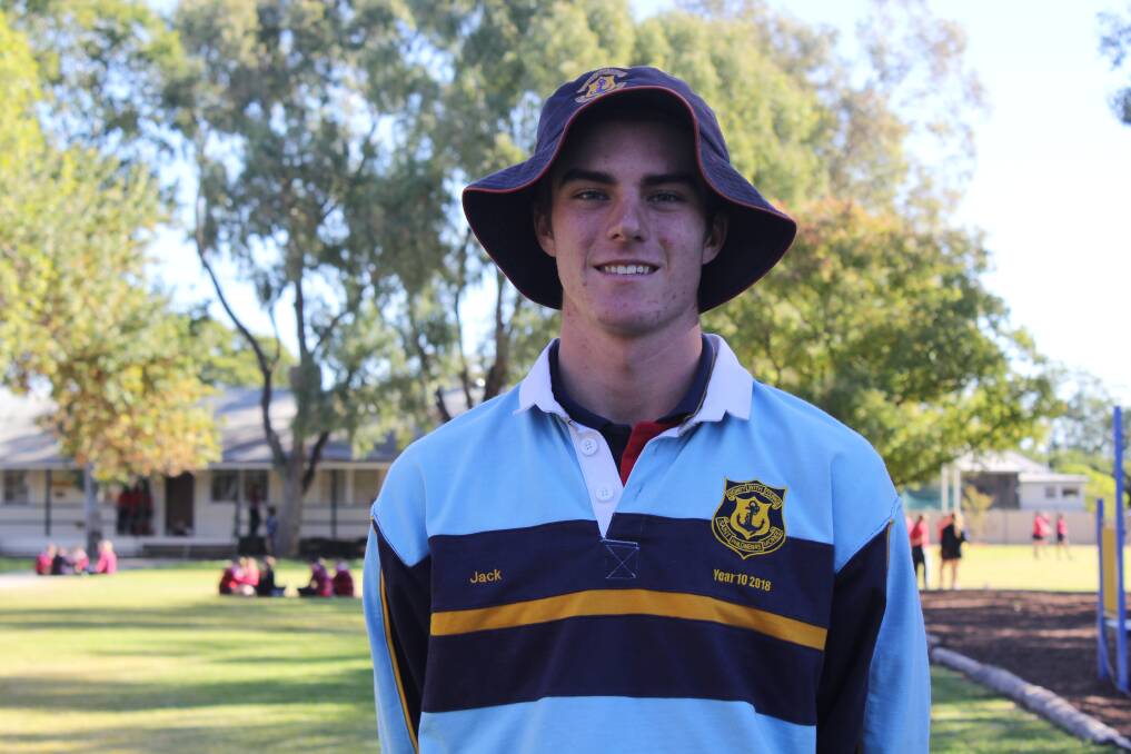 ON THE BALL: Jack Montgomery will play for ACT/NSW Country in the Cricket NSW Under 17 State Challenge later this month.
