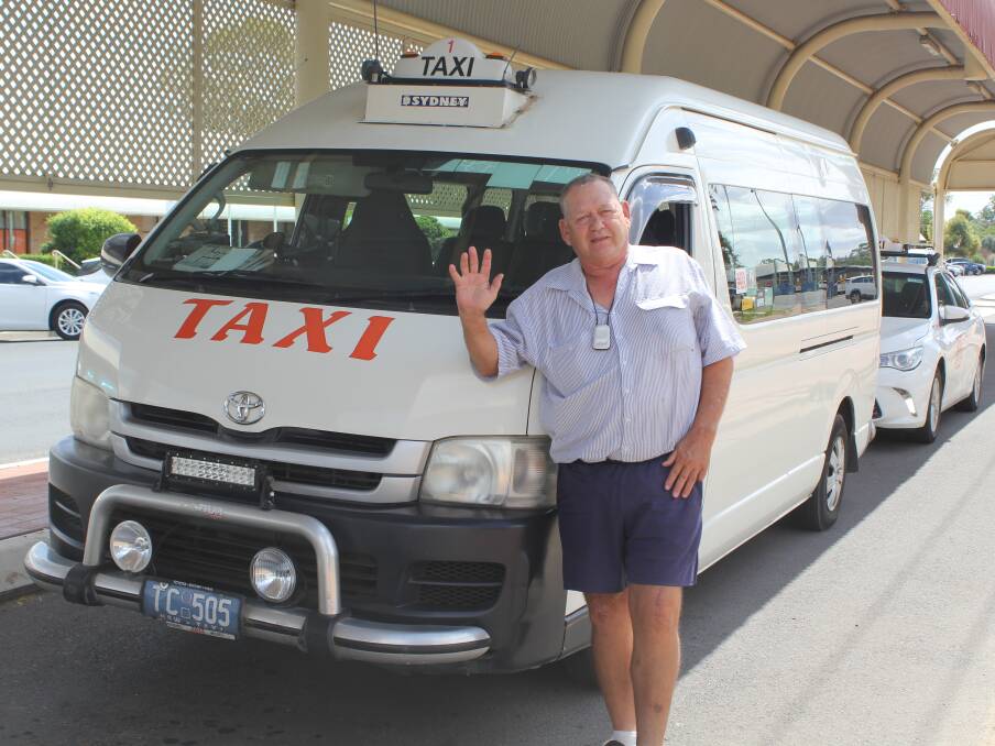 GOODBYE: Taxi driver Paul Raveneau calls it a day after 47 years in the business.