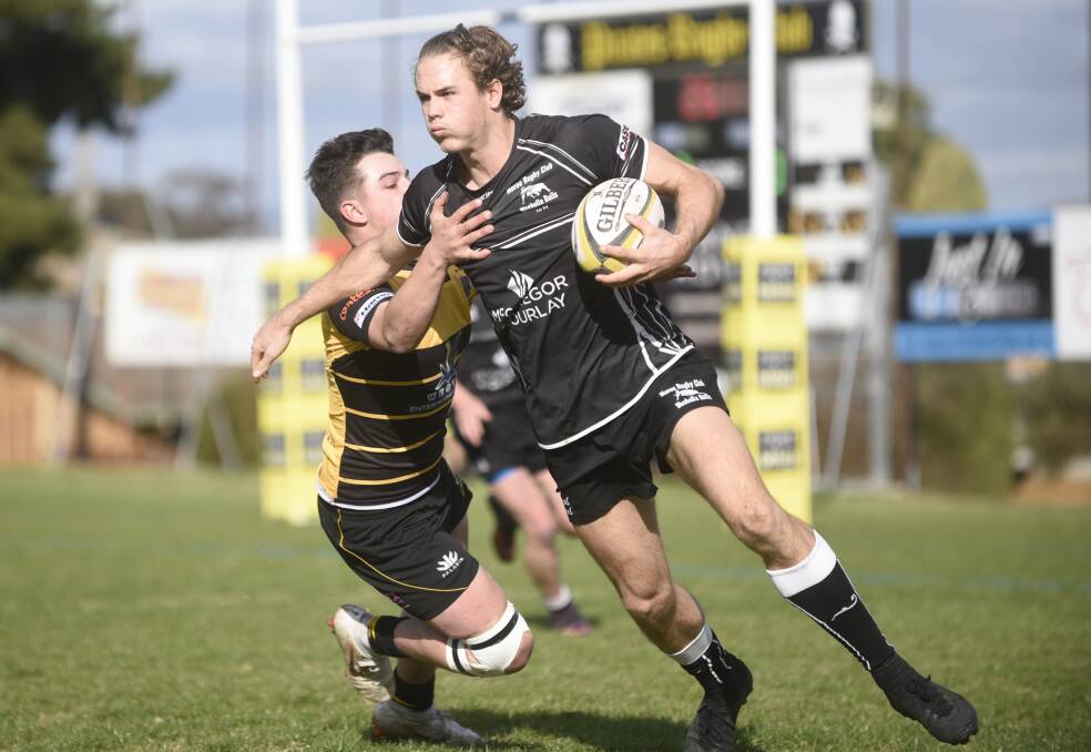 Josh Walker in action for the Bulls last year.