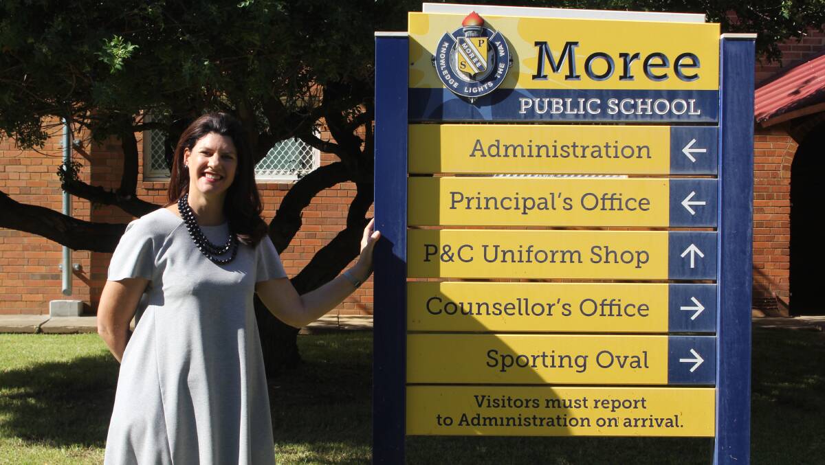 EXCITED: Moree Public School's new principal Sharyn Cox is looking forward to building strong relationships with the Moree community.