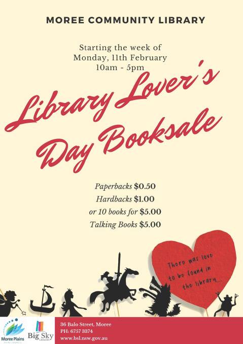 Library Lovers’ Day book sale on this week