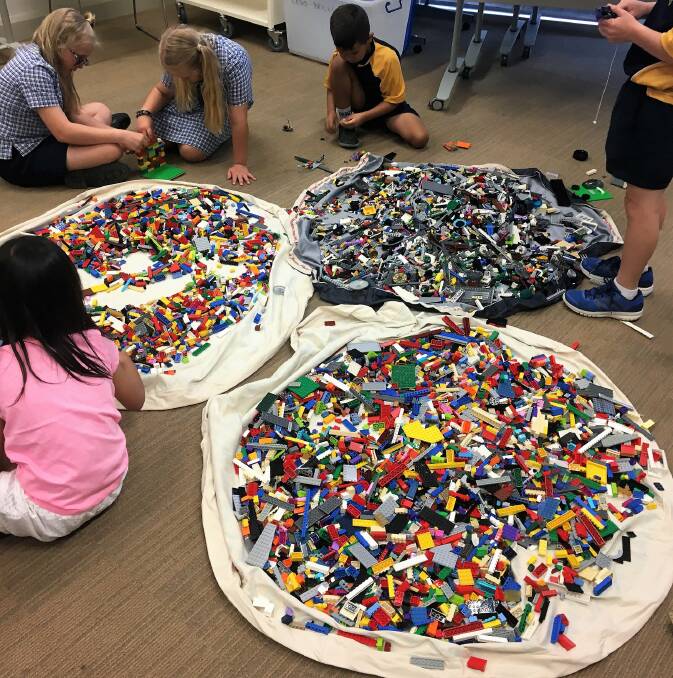 Moree Community Library's popular Lego competition will be held on Friday, July 12. Photo: Moree Community Library