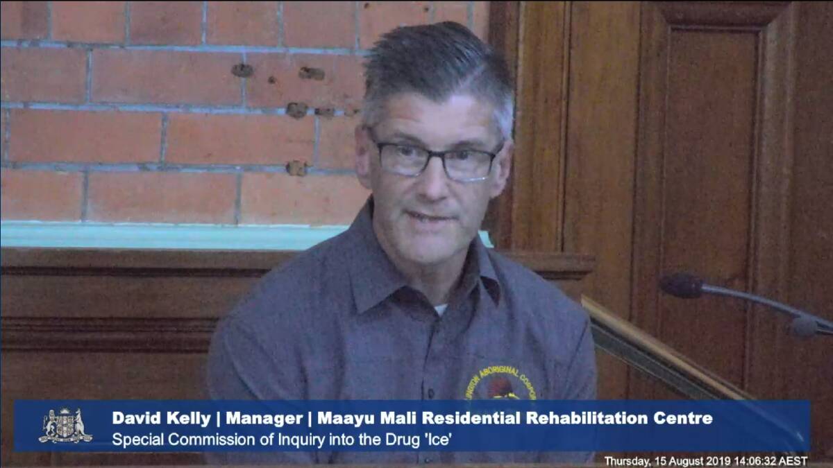 Maayu Mali Residential Rehabilitation Centre manager of community health programs David Kelly.