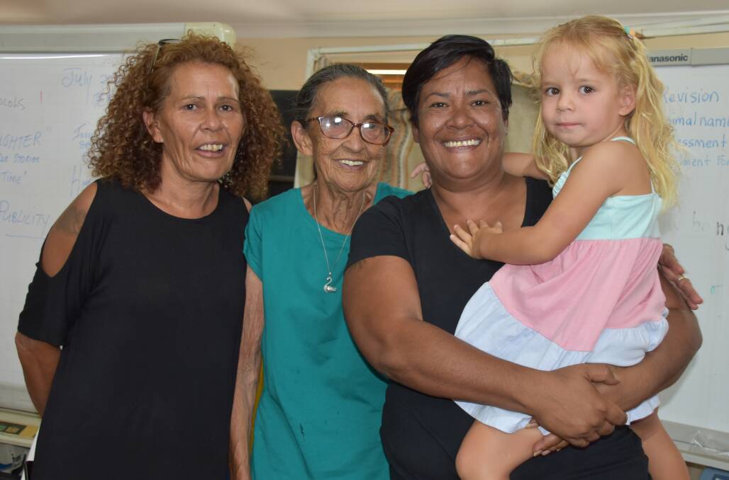 CALLS FOR CHANGE: Jennifer Swan pictured with her mother Mary Swan, niece Lorilie Haines and granddaughter Jasmine.