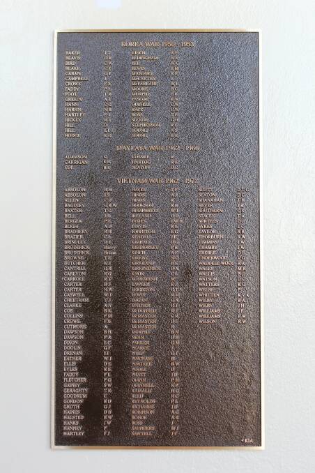 The updated honour roll. 