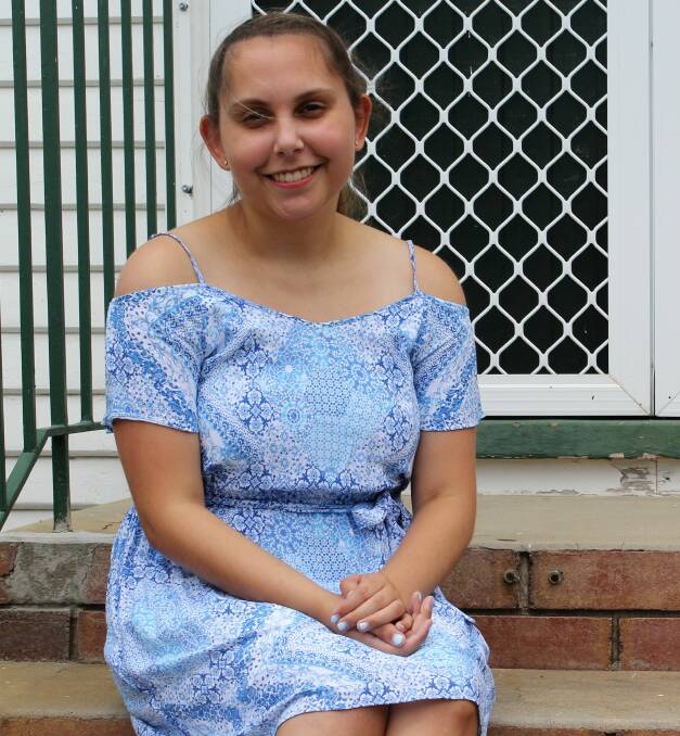 HUMBLED: Jess Duncan has been nominated for a NSW/ACT Young Achiever Award for her dedication to the Moree community.
