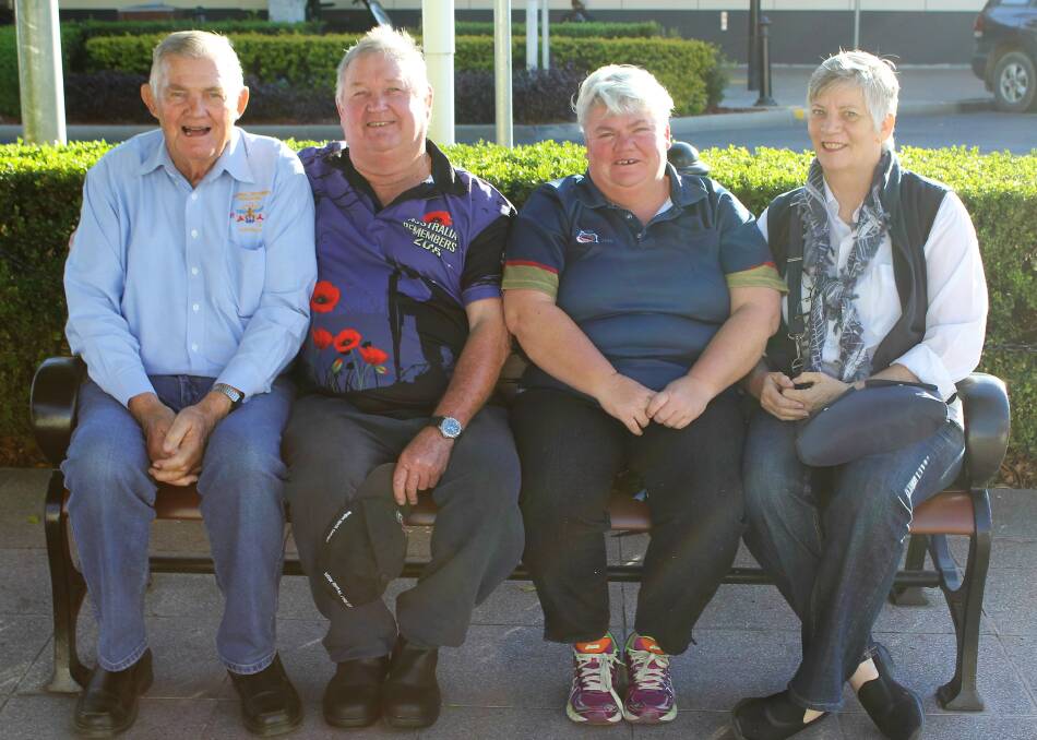 Moree Nashos Reg Jamieson, Darryl Brady, Kam Johnston-Wheeler and Margaret Wetzler-Brazel are on the organising sub-committee for the reunion weekend, which will be held in Moree on the second weekend of March next year.