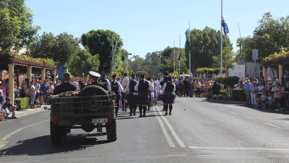 There won't be a public Anzac Day service in Moree this year.