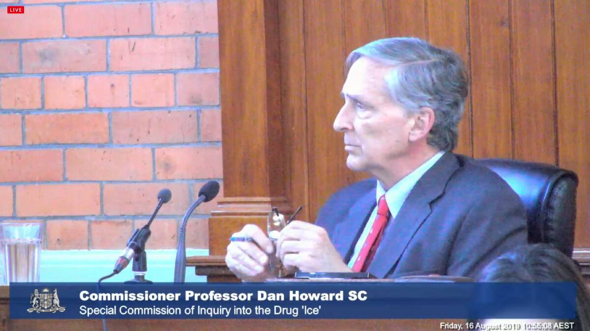 The Commissioner, Professor Dan Howard SC.