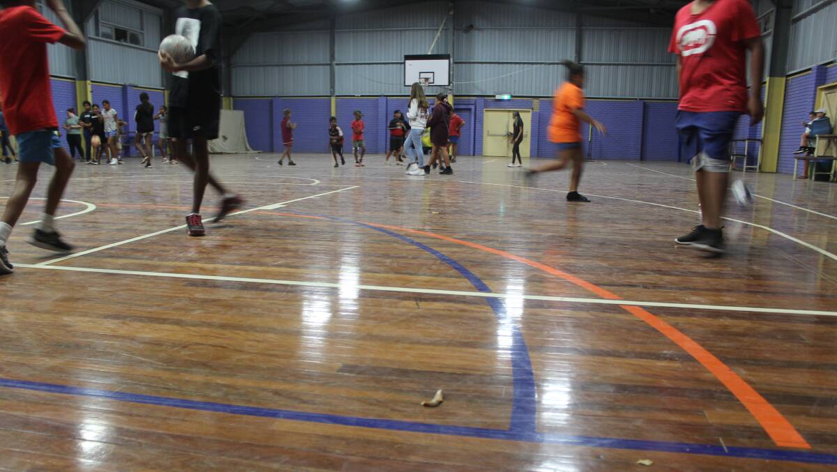 Children have the opportunity to play games and run around with their mates when they attend the Saturday night program.
