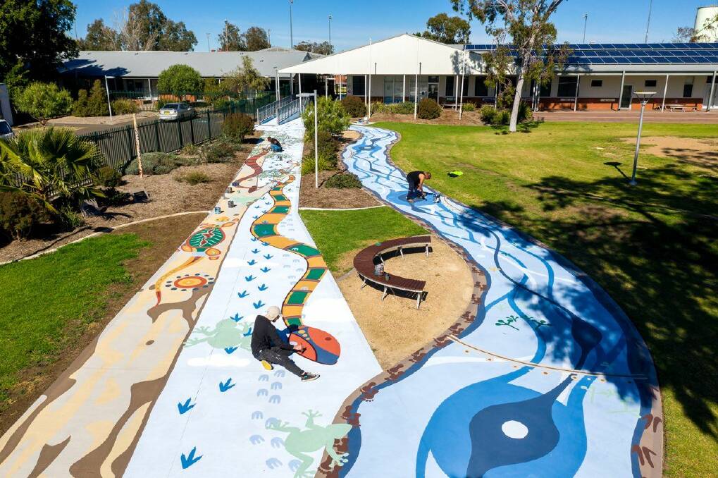 Not just a pretty picture: Moree East mural a symbol for life, love and  reconciliation | Moree Champion | Moree, NSW