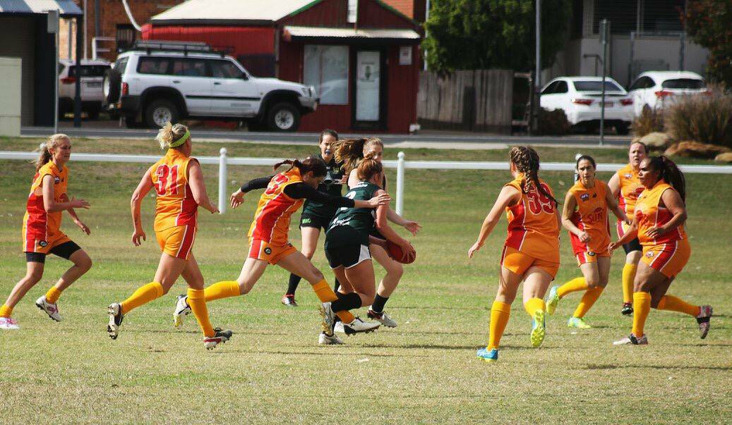 Moree Suns women will take on the New England Nomads in the minor semi-final on Saturday. Photo: Hayley Caccianiga