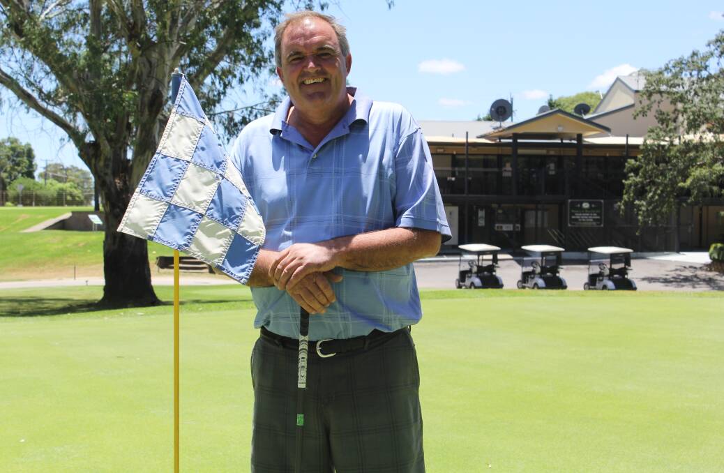HOLE-IN-ONE: David Wright is excited to be back in Moree as the professional for the Moree Golf Club.