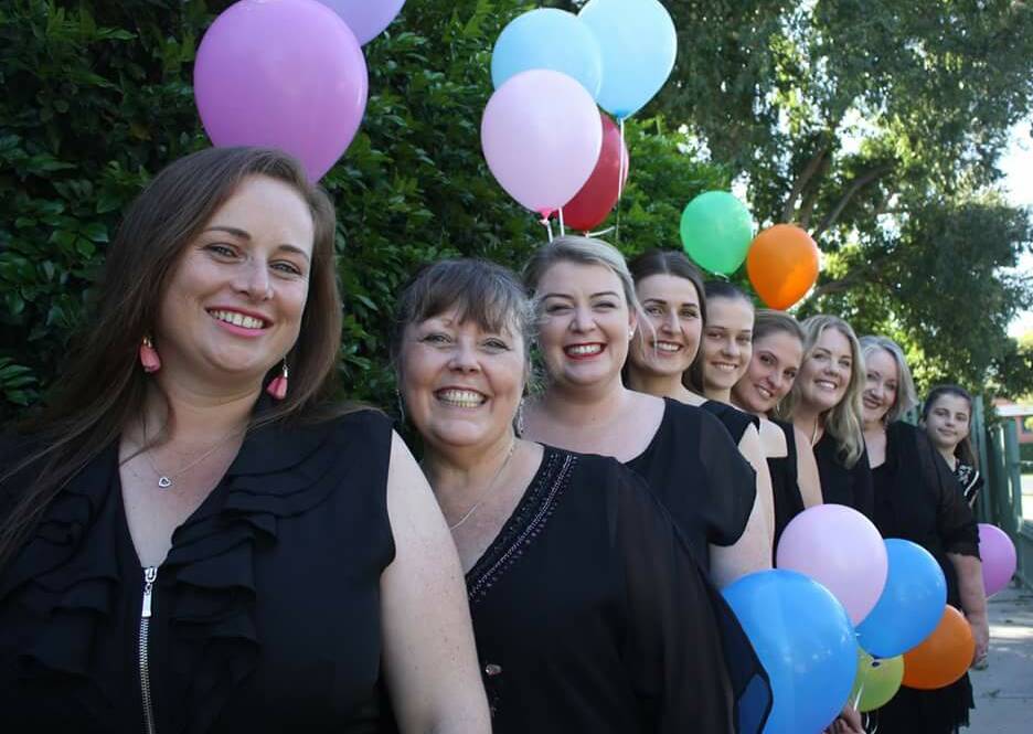 All-female vocal group Serendipity will perform for three nights at Moree Town and Country Club for their very first concert.