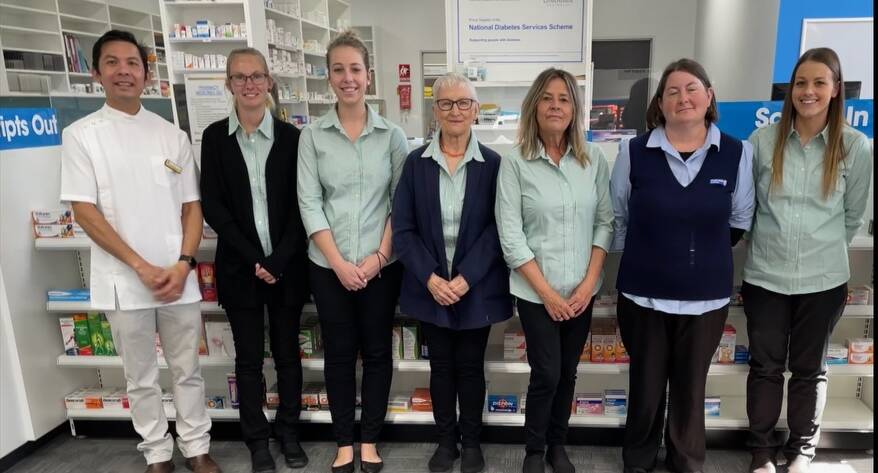Guyra pharmacist Vu Nguyen (left) with his team will start to administer AstraZeneca from July 23.