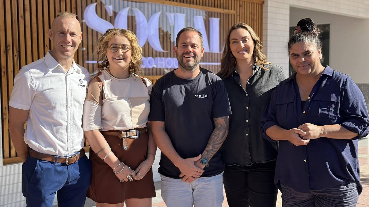 Nathan Davies, Jules Minor, Tyler Macey, Amber Boyle and Kerrie Saunders will all pitch their business ideas at Pitch2Grow, helping support a strong Moree business community.