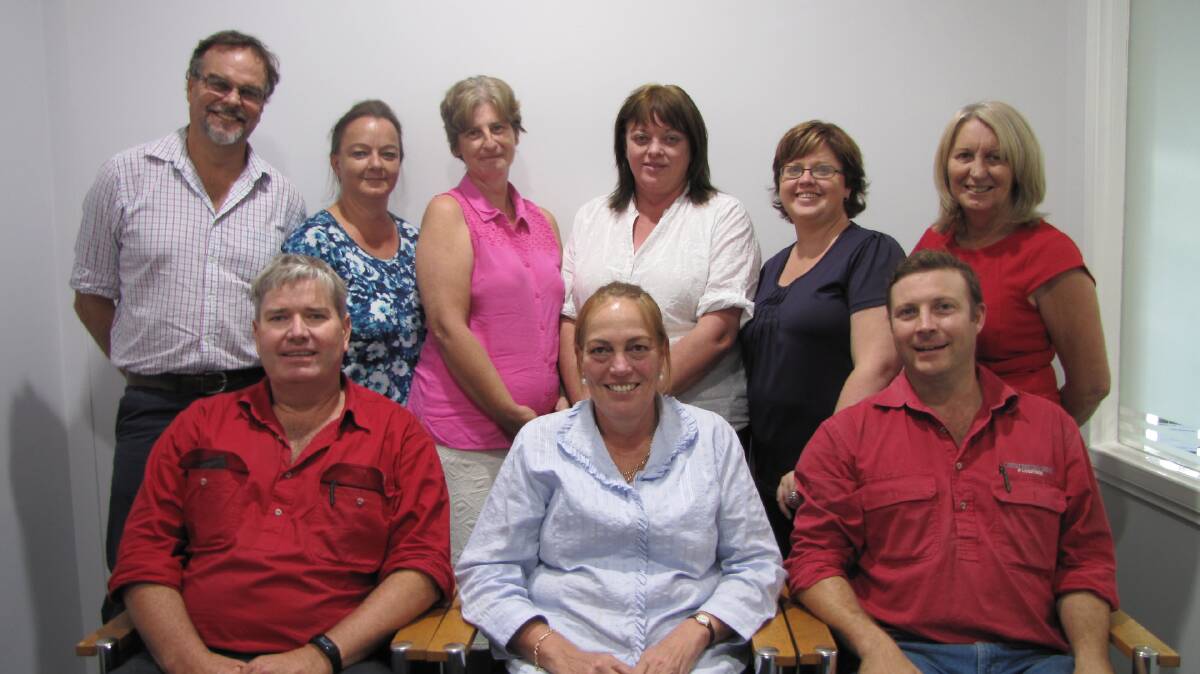 HERE TO HELP: The team at North West Larry Williams, Rita van der Craght, Anne Lowery, Melanie Gilkison, Cathy Higgs, Patricia Lieschke, Allan Gobbert, Jo Sweedman and Rob Martin.