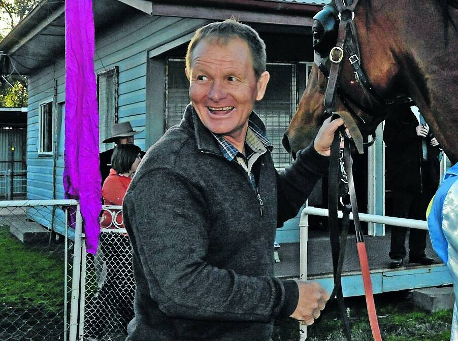 SUCCESS: Peter Sinclair scored two wins, two seconds and a third at Moree on Saturday.