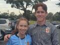 Dynamic duo: Narrabri siblings Martha and Sid Harvey have both been selected in NSW sides to play in the Australian Schools Rugby Championships next week.