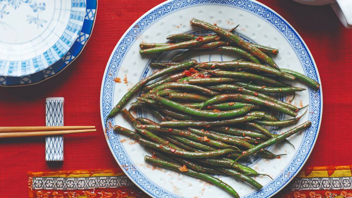 Fermented bean curd green beans. Picture by Lizzie Mayson