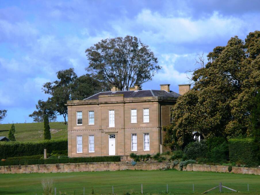 Aberglasslyn House: The monumental Georgian pile designed by architect John Verge for George Hobler, remained unfinished following Hobler’s insolvency.