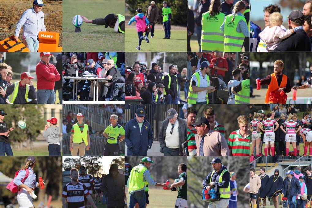 LOST WITHOUT THEM: NSW Country Rugby praises its volunteers. Photo: New England Rugby Union
