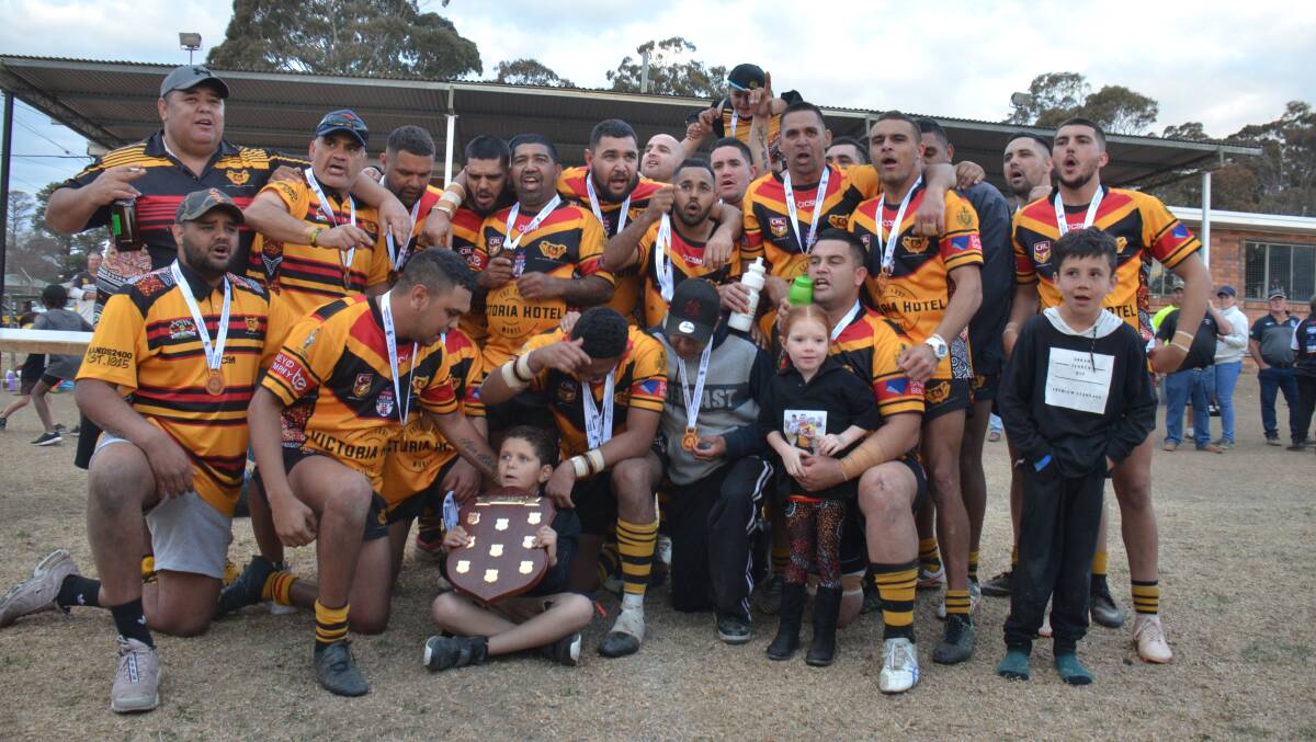FINED: The Moree Boomerangs received a $200 fine for swearing in their post match celebrations. Photo: ELLEN DUNGER.