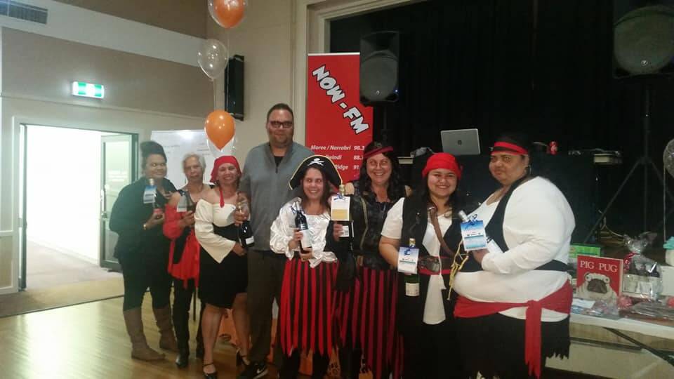 There were plenty of pirates at Byamee's trivia night for Hike for Homeless. Photo supplied by Hike for Homeless.