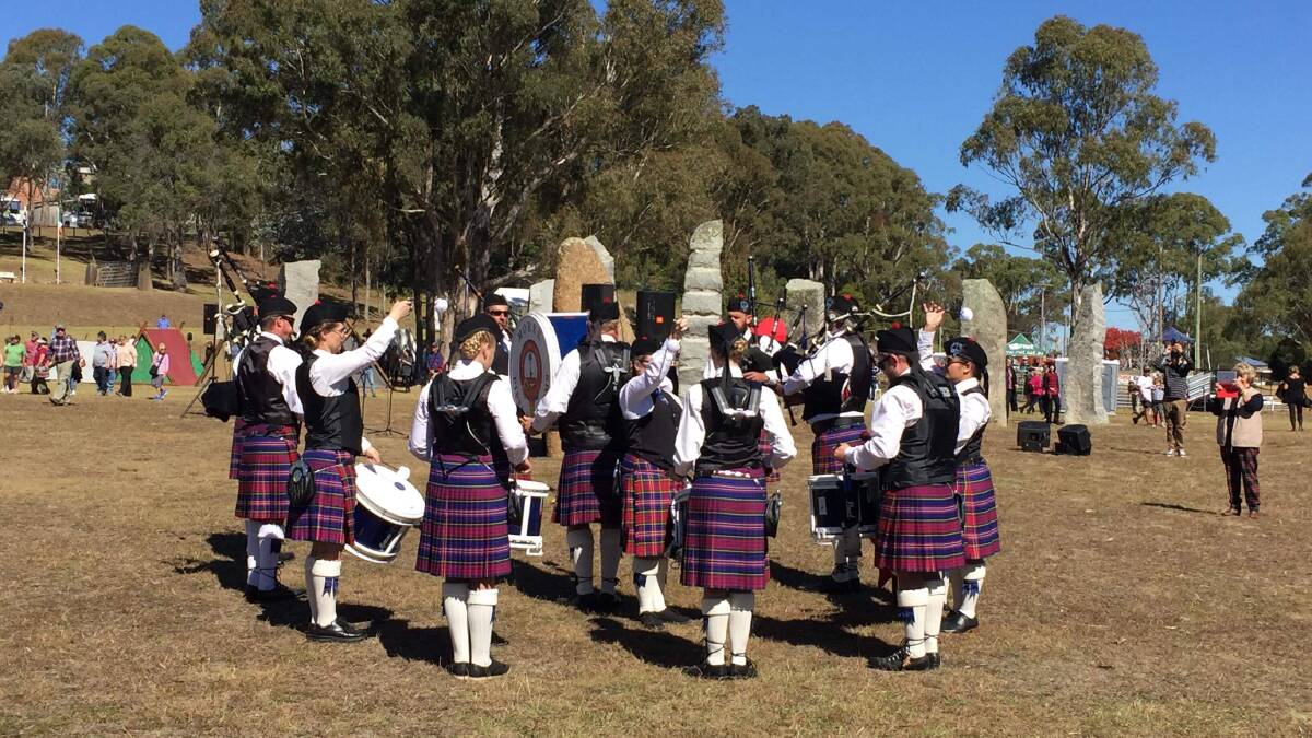 Photo by Moree Caledonian Society Pipes and Drums.