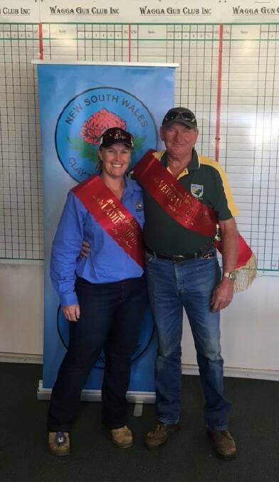 Dimity Boydell and Clyde Mitchell will head to Wagga Wagga this weekend to compete at the week-long shooting event and stake their claim for national champion.