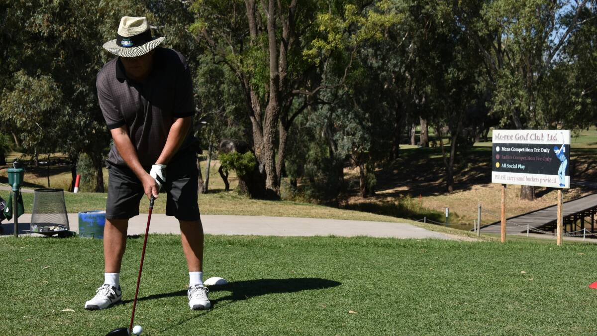 Campbell Fuels Moree Open tees off