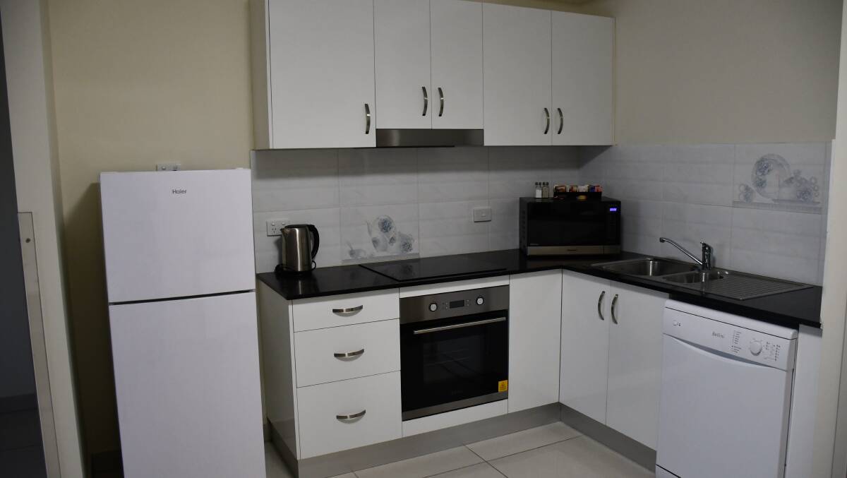 A fully-furnished kitchen, ideal for eating in.