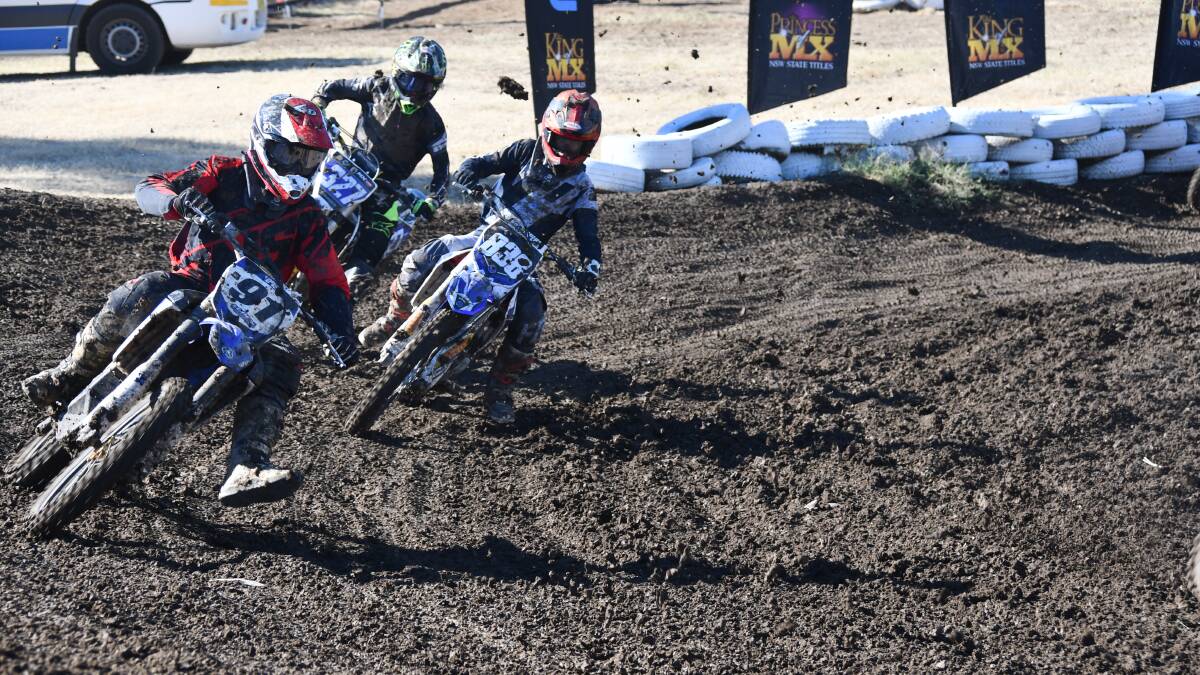 Heavy rainfall and mud no match for Moree’s motocross riders