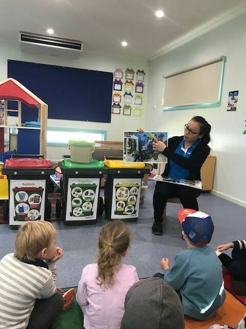 Library helps kids get into recycling