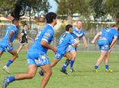 FOUR FROM FOUR: Boars on the run at their home ground. Photo: File