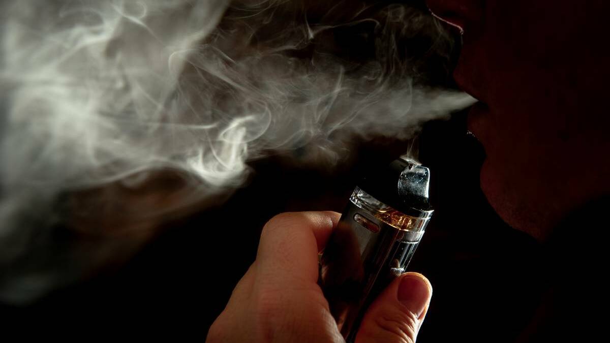 CRACKDOWN: Vaping is becoming so prevalent at schools, bathrooms are being locked to buck the trend. Photo: Elesa Kurtz