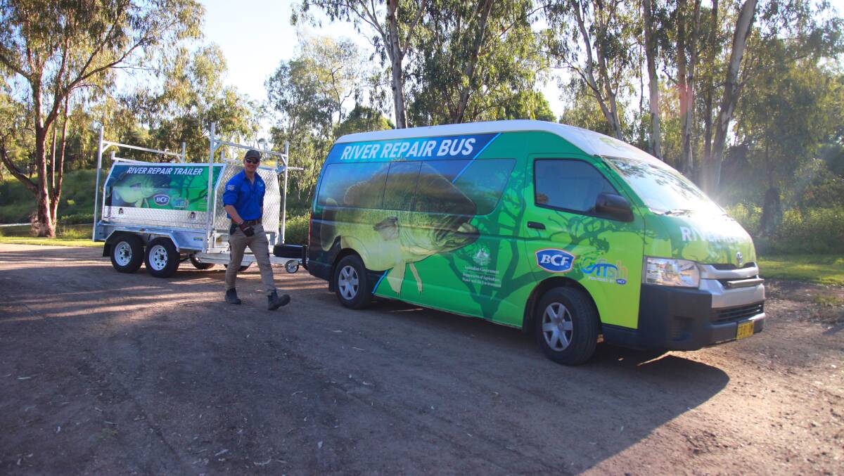 Waterways in the Moree region will benefit from a third River Repair Bus.